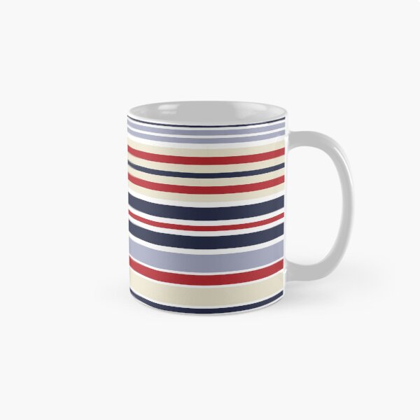 Item preview, Colorful horizontal navy stripes design designed and sold by BattaAnastasia.