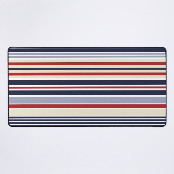 Item preview, Colorful horizontal navy stripes design designed and sold by BattaAnastasia.