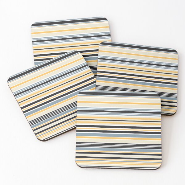 Item preview, Colorful horizontal navy stripes design designed and sold by BattaAnastasia.