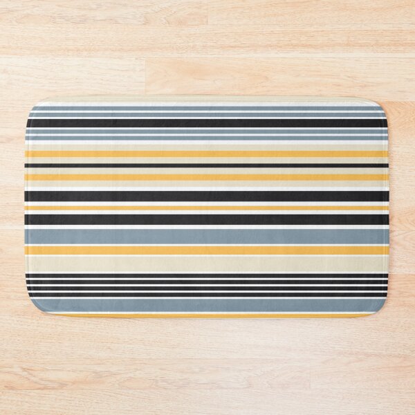 Item preview, Colorful horizontal navy stripes design designed and sold by BattaAnastasia.