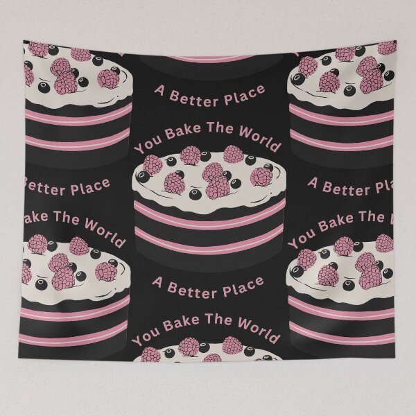 Item preview, You Bake The World A Better Place designed and sold by Simo0455.