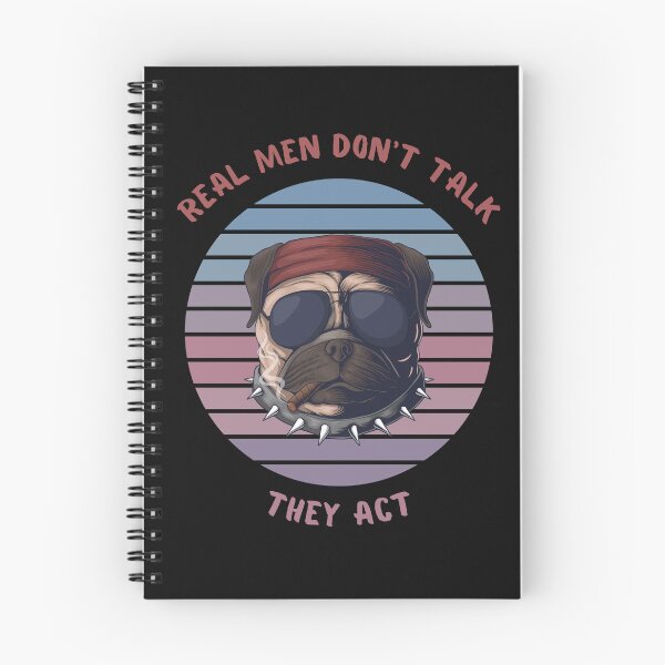 Item preview, Real men don't talk. They act. designed and sold by Rowbic.