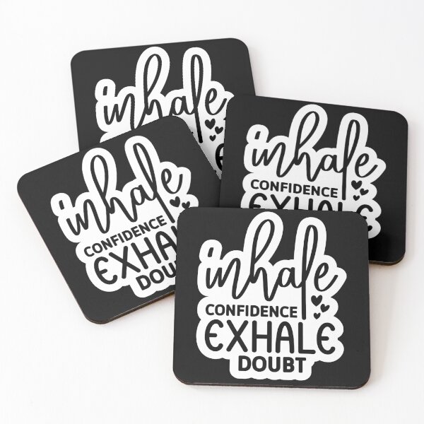 Item preview, inhale confidence exhale doubt designed and sold by angelescar.