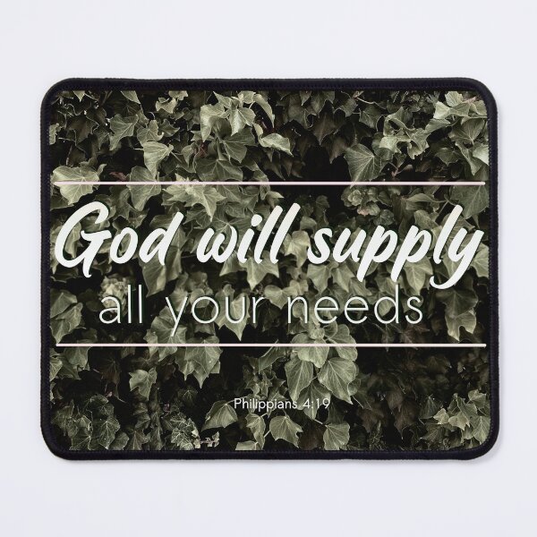 Item preview, God will supply all your needs designed and sold by Javier Narváez Solarte.