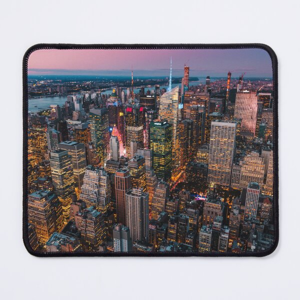Item preview, New York, Manhattan Uptown Aerial View designed and sold by newburyboutique.