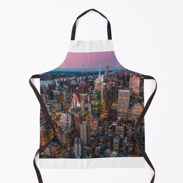 Item preview, New York, Manhattan Uptown Aerial View designed and sold by newburyboutique.
