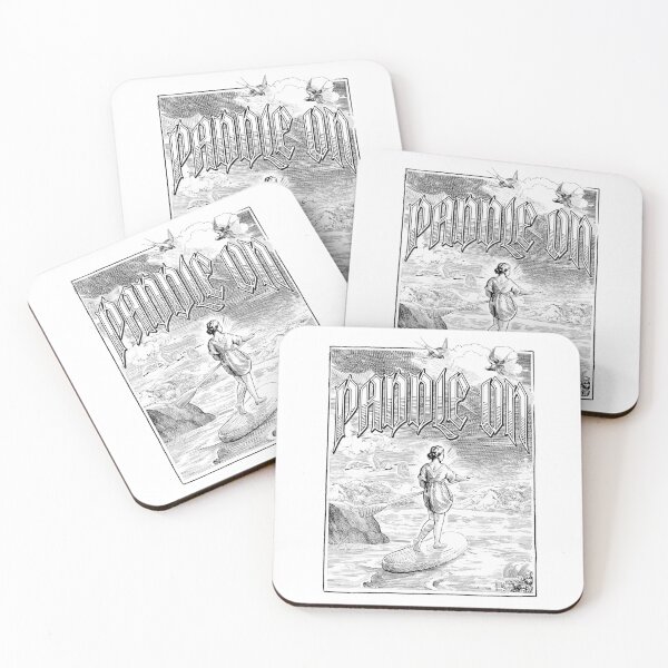 Item preview, Dibujo de remo de tabla de paddle designed and sold by MarkusShirts.