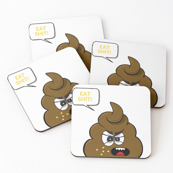 Item preview, Eat Shit Poop Funny image corn designed and sold by BigBasement.