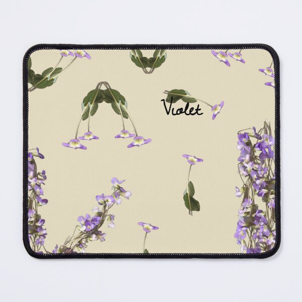 Item preview, V is for Violet - Birth Flower of February designed and sold by EveryDayDabble.