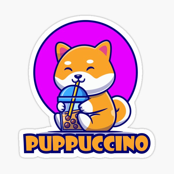 puppuccino Sticker