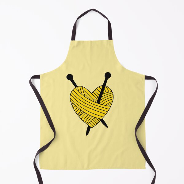 Item preview, Yarn Heart (Yellow) designed and sold by nklange240.