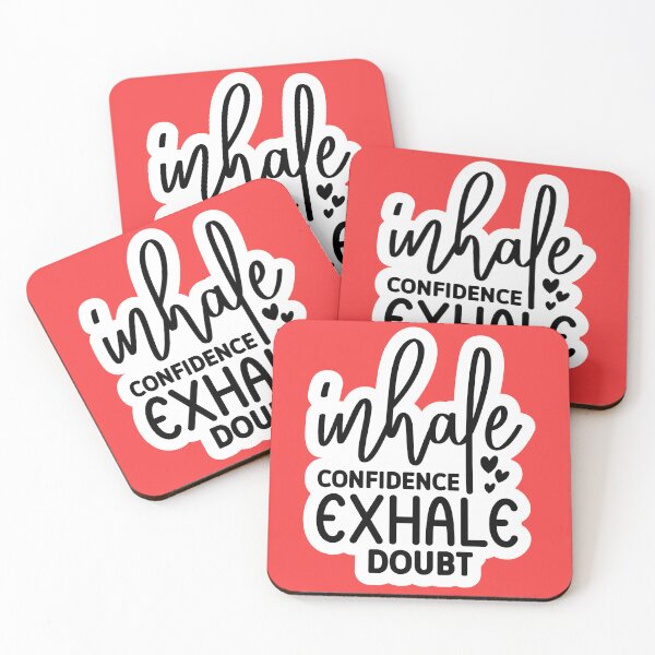 Item preview, inhale confidence exhale doubt designed and sold by angelescar.
