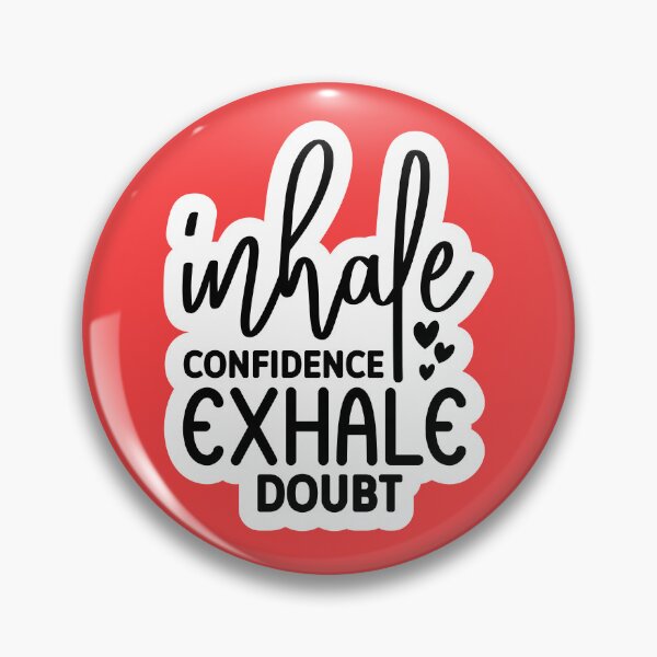 Item preview, inhale confidence exhale doubt designed and sold by angelescar.