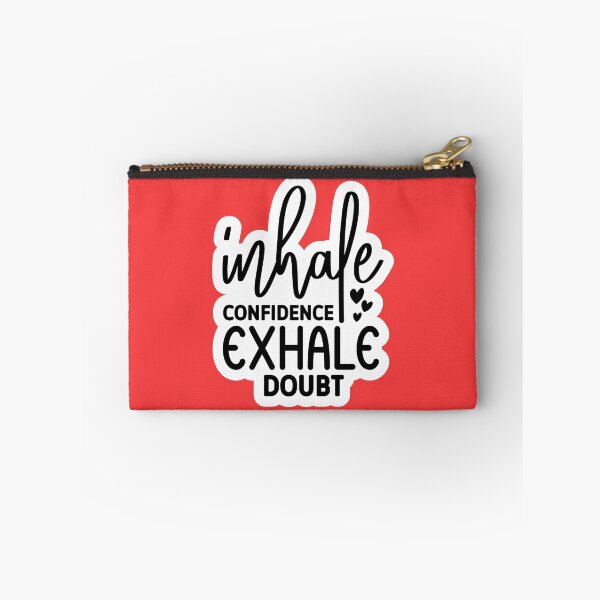 Item preview, inhale confidence exhale doubt designed and sold by angelescar.