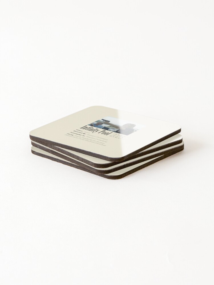 Thumbnail 4 of 5, Coasters (Set of 4), Infinity Pool Poster designed and sold by tlee322.