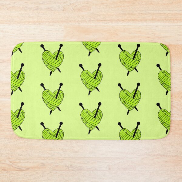 Item preview, Yarn Heart (Neon Green) designed and sold by nklange240.