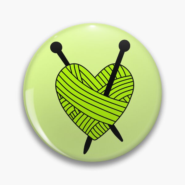 Item preview, Yarn Heart (Neon Green) designed and sold by nklange240.