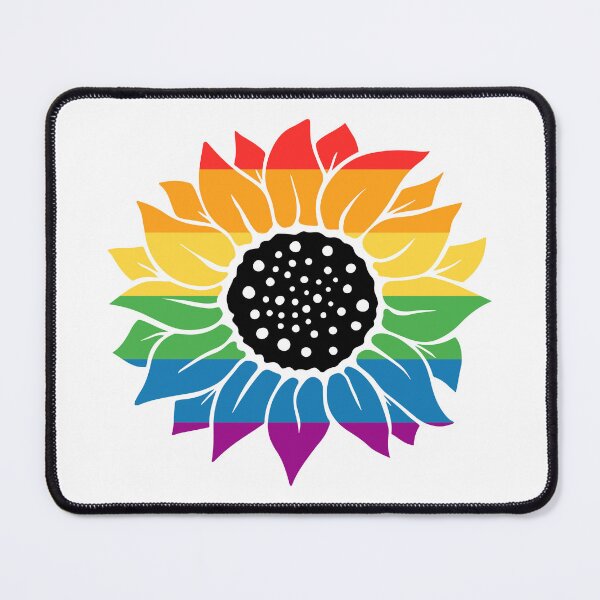 Item preview, Pride Flag Sunflower designed and sold by curtiscreations.