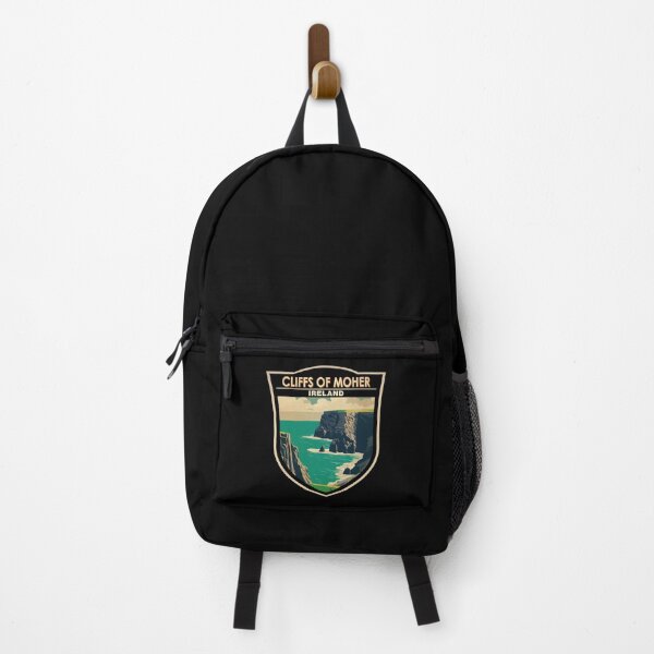 Item preview, Cliffs of Moher Ireland Travel Art Badge designed and sold by KrisSidDesigns.