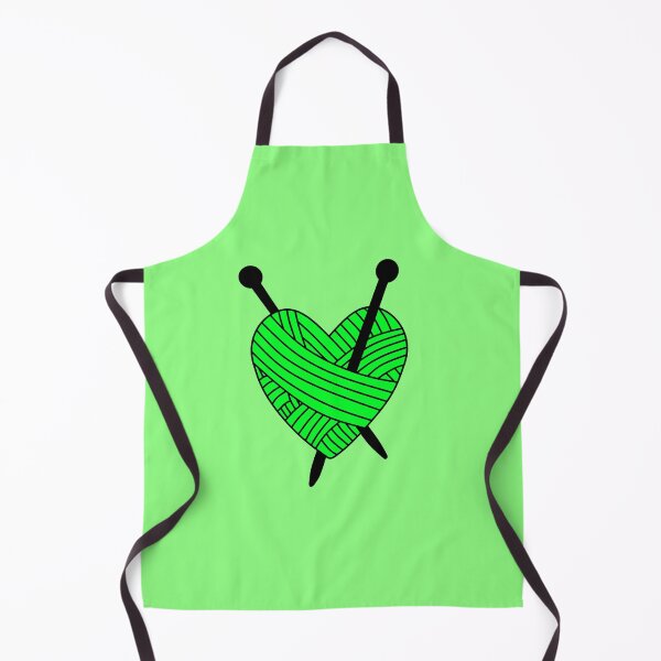 Item preview, Yarn Heart (Bright Green) designed and sold by nklange240.