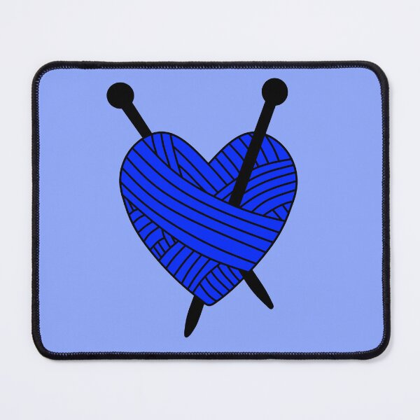 Item preview, Yarn Heart (Dark Blue) designed and sold by nklange240.