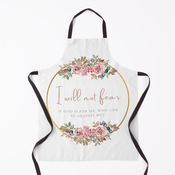 Item preview, I will not fear if God is for me who can be against me Christian bible verse quote designed and sold by P3113creates.