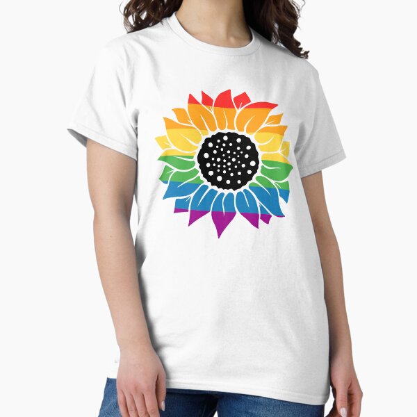 Item preview, Pride Flag Sunflower designed and sold by curtiscreations.