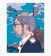 Hayao Miyazaki Photographic Print