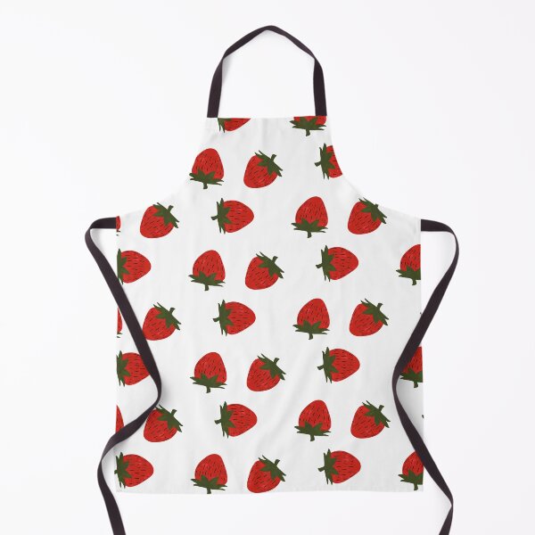 Item preview, cute strawberry, simple textured style strawberry, clip art inspired designed and sold by IndigosCorner.