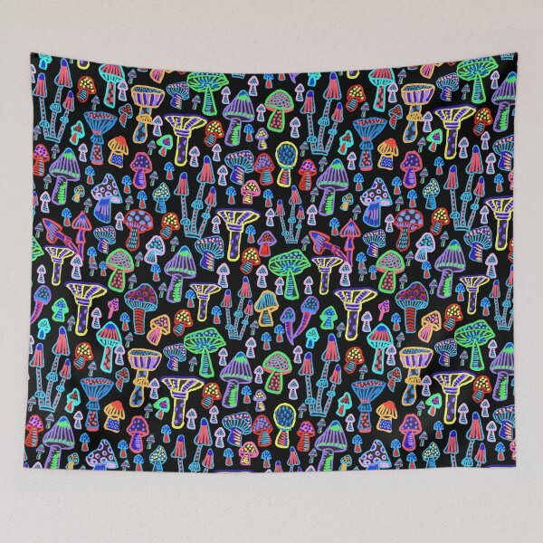 Item preview, Techno pop Mushrooms designed and sold by CrackPotByCPS.
