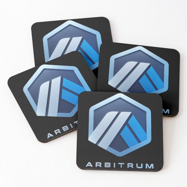 Item preview, Arbitrum logo and font with shiny details designed and sold by ColorCube1.