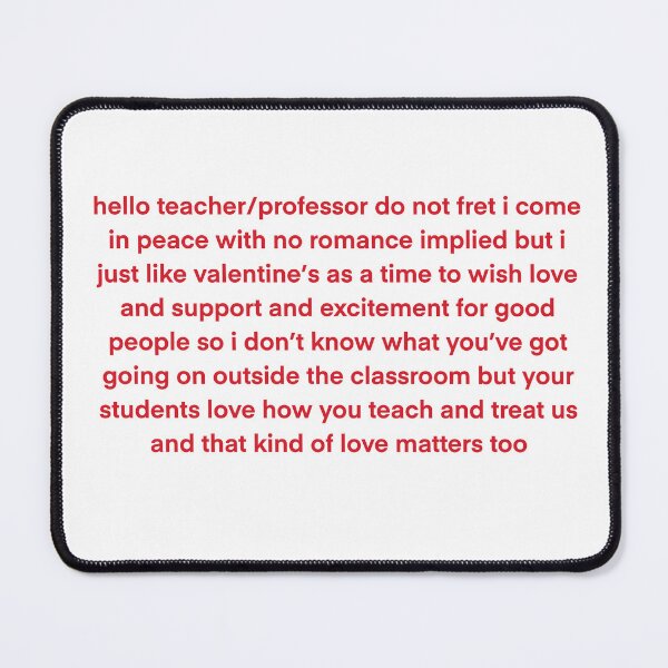Item preview, students love how you teach... SPECIFIC VDAY RAMBLE #12 designed and sold by eveyting.