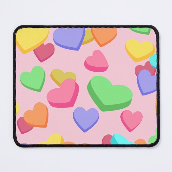Item preview, Falling Candy Hearts Pastel Pink Valentines Day designed and sold by funnytshirtemp.