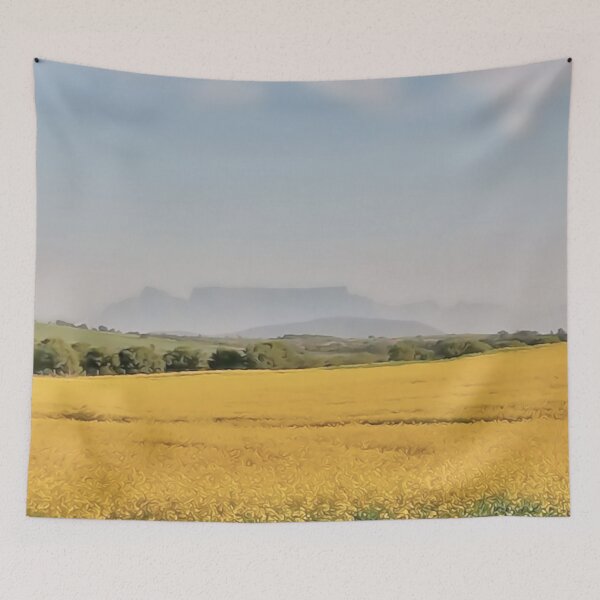 Item preview, Table Mountain And Yellow Flowers designed and sold by Artisnaps.