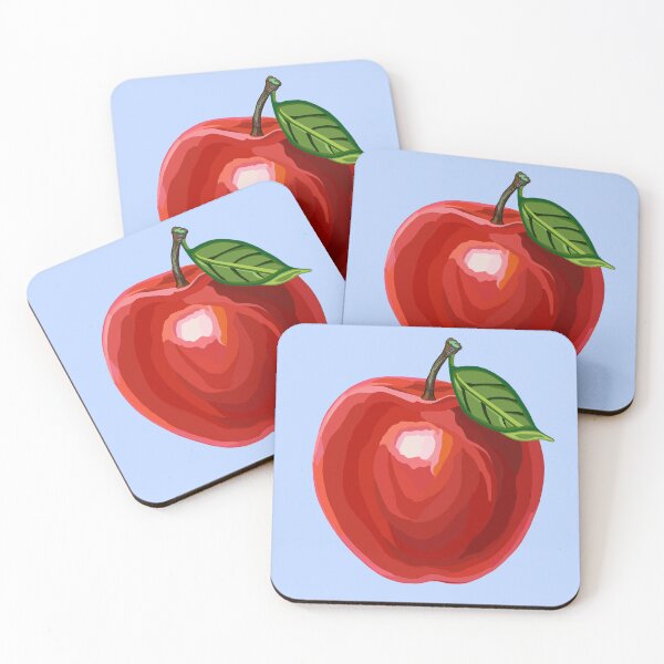 Item preview, Shiny Red Apple Fruit  designed and sold by Deborah Camp.