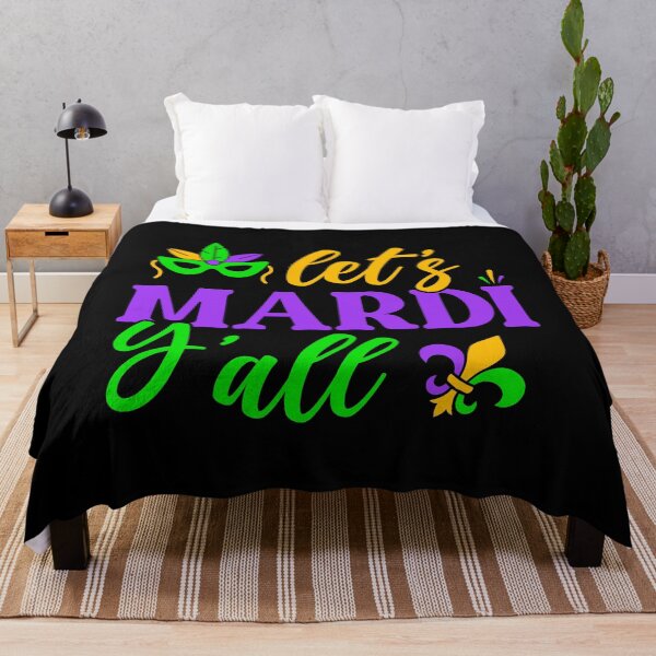 Item preview, Lets Mardi Yall Mardi Gras Parade Beads King Cake Funny designed and sold by topdesignarts.