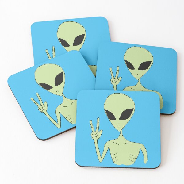 Item preview, peace alien designed and sold by myacideyes.