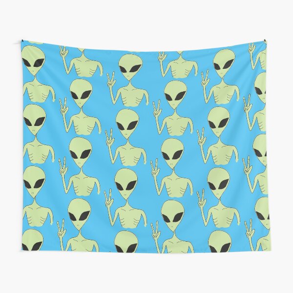 peace alien Tapestry