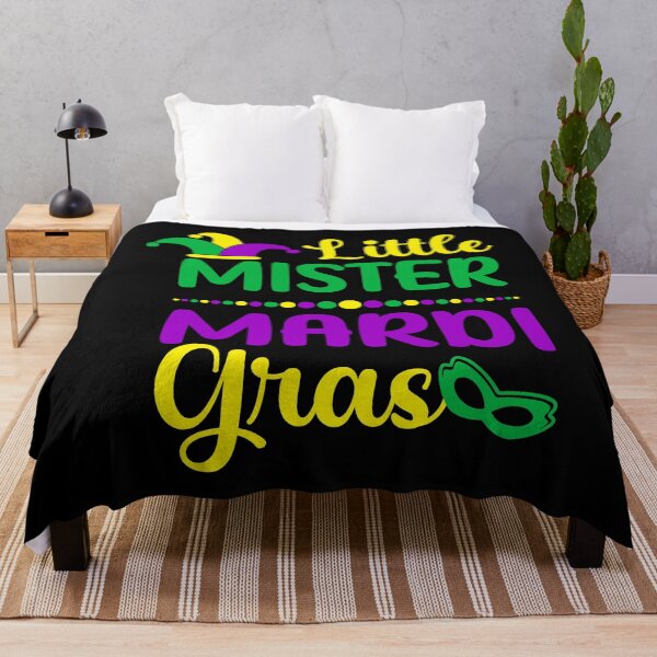Item preview, Little Mister Mardi Gras Funny Kids Mardi Gras For Boys designed and sold by topdesignarts.