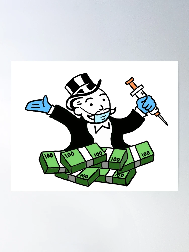 Monopoly Man $ Poster for Sale by monopolyman1