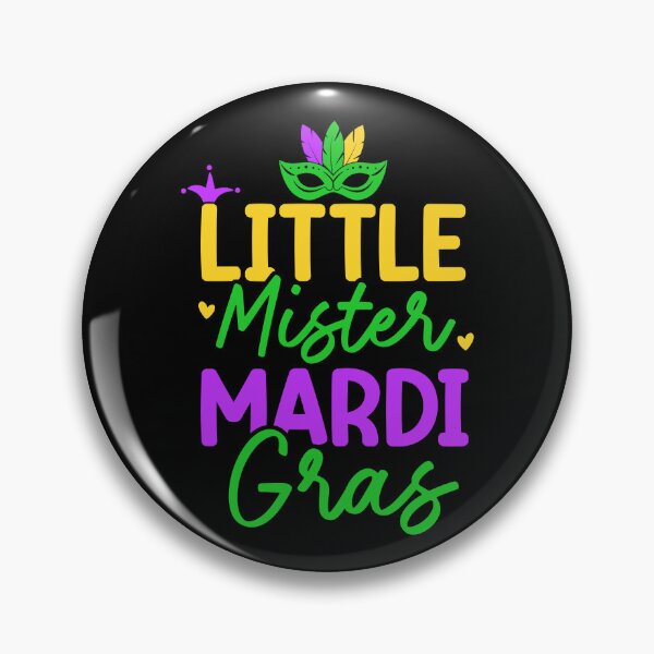 Item preview, Little Mister Mardi Gras Funny Toddler Mardi Gras For Boys designed and sold by topdesignarts.