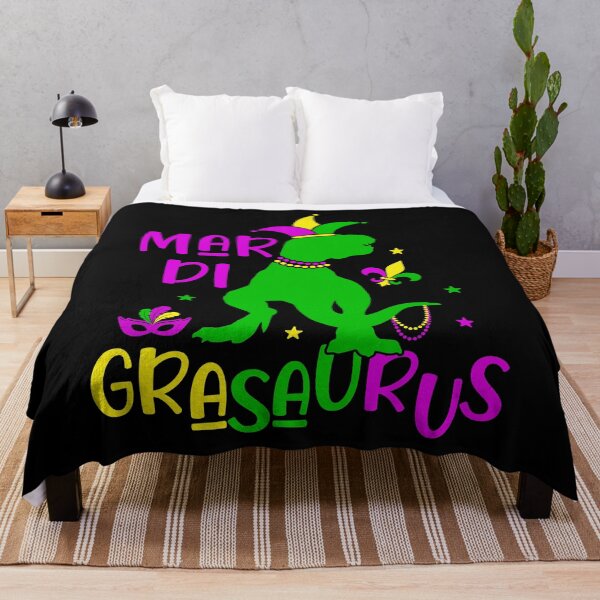 Item preview, Mardi Grasaurus Dinosaur Funny Kids Mardi Gras Carnival designed and sold by topdesignarts.