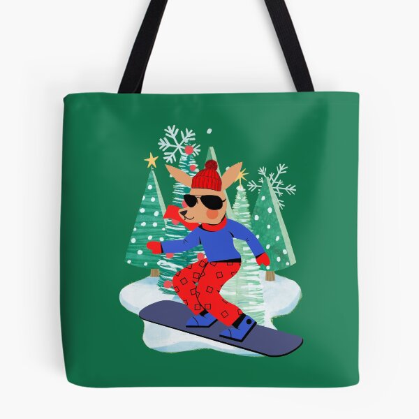 Item preview, Snowboarding Kangaroo designed and sold by GasconyPassion.