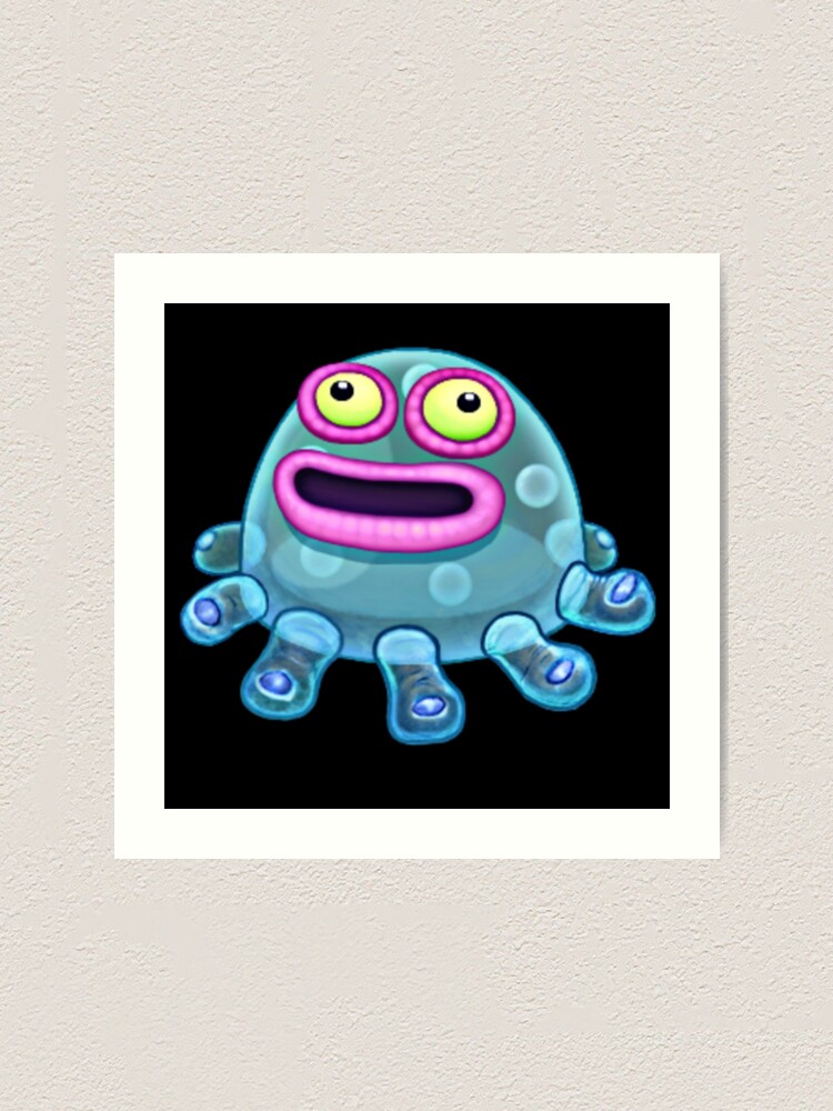 My Singing Monsters character Toe Jammer | Art Print