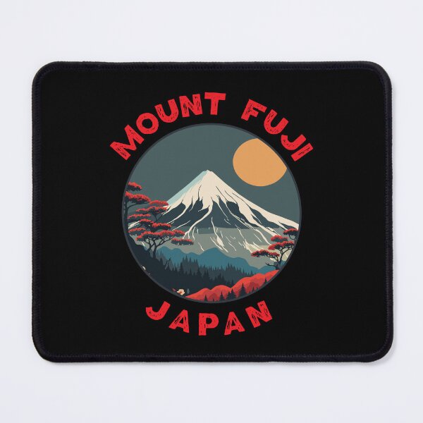 Item preview, Mount Fuji Japan Distressed Circle designed and sold by KrisSidDesigns.