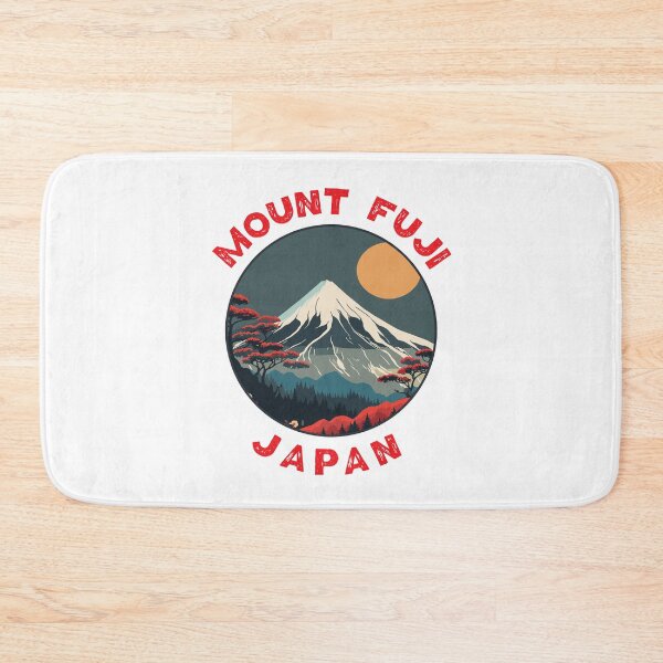 Item preview, Mount Fuji Japan Distressed Circle designed and sold by KrisSidDesigns.