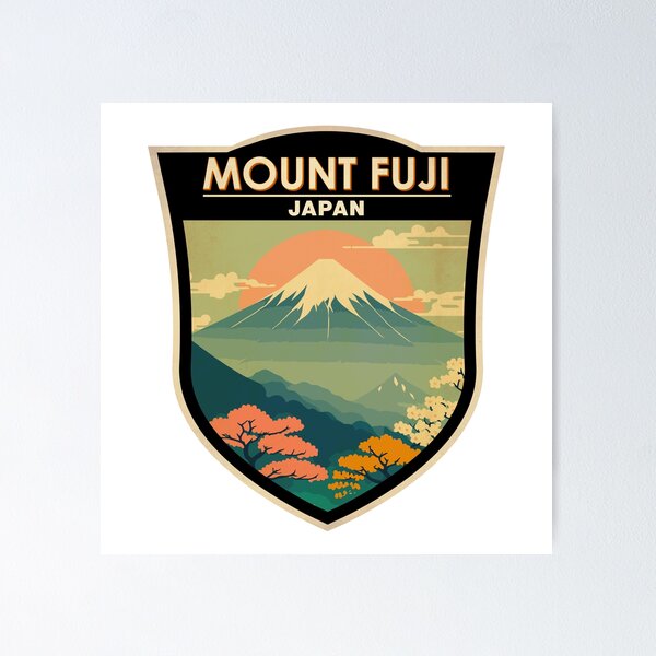 Mount Fuji poster (1930s)  Vintage travel posters Japan – The