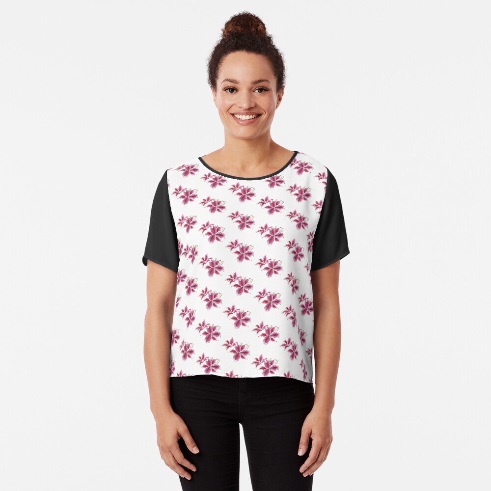 Stargazer Lilly Chiffon Top