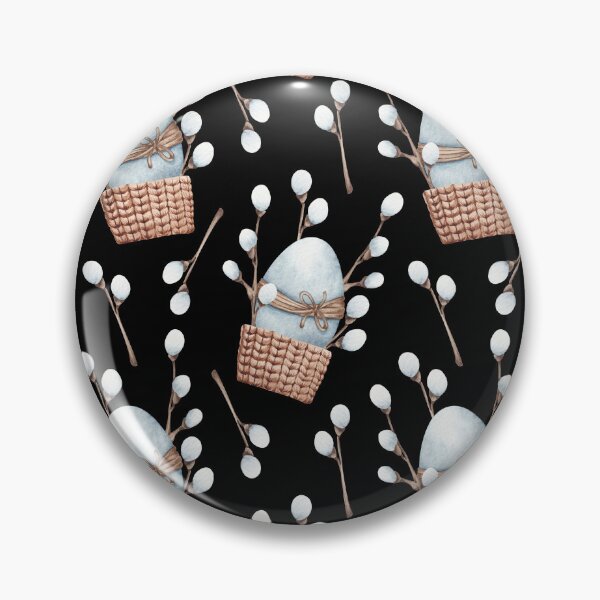 Item preview, cute easter eggs on a black background designed and sold by Dream Designs.