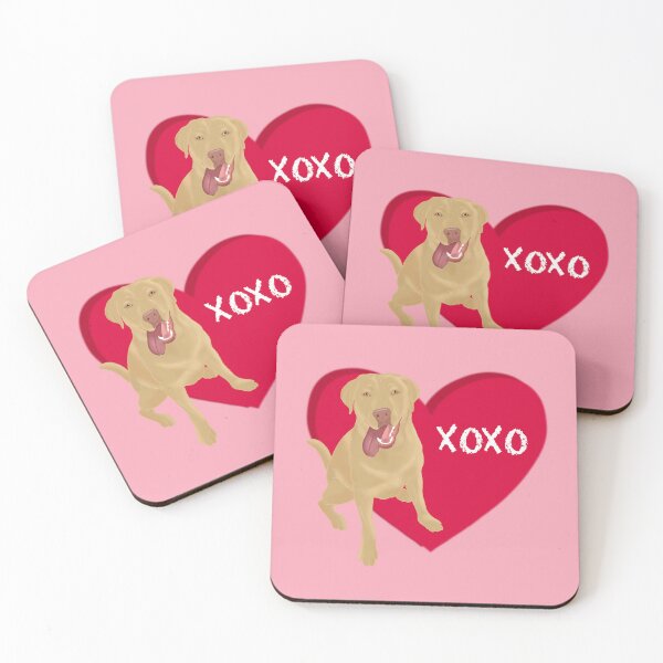 Item preview, Dudley Labrador Valentines Day Love   designed and sold by KantstandyaC.
